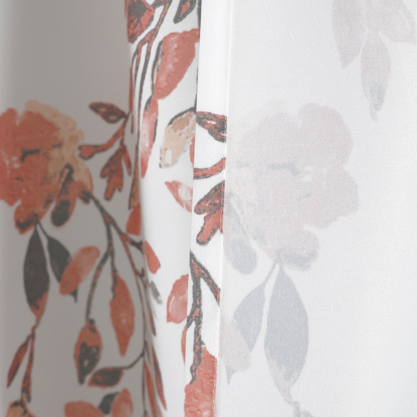 Porch & Den Elcaro Floral Pattern Shower Curtain