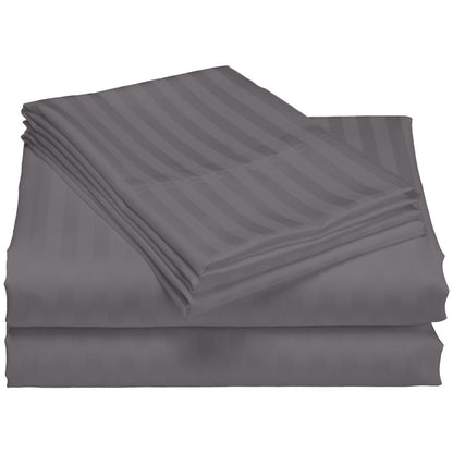 Home Sweet Home Dream Striped 1200 TC Egyptian Cotton Deep Pocket Bed Sheet Set