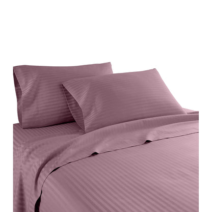 Home Sweet Home Dream Striped 1200 TC Egyptian Cotton Deep Pocket Bed Sheet Set