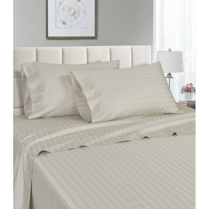 Home Sweet Home Dream Striped 1200 TC Egyptian Cotton Deep Pocket Bed Sheet Set