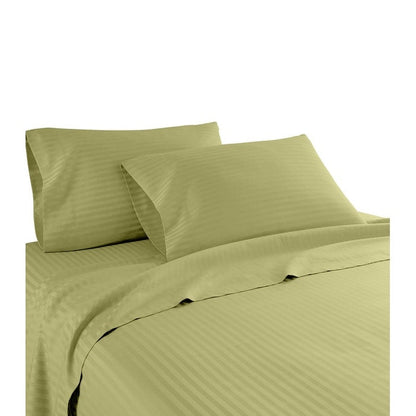 Home Sweet Home Dream Striped 1200 TC Egyptian Cotton Deep Pocket Bed Sheet Set