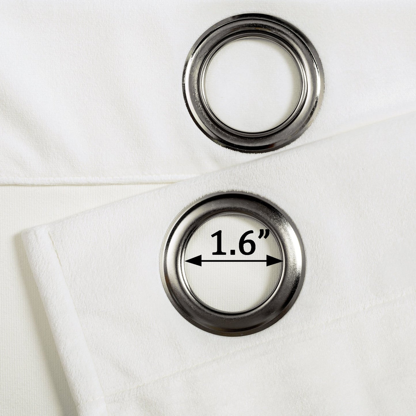 Porch & Den Lapeyrous Velvet Solid Room Darkening Window Curtain Panel Set