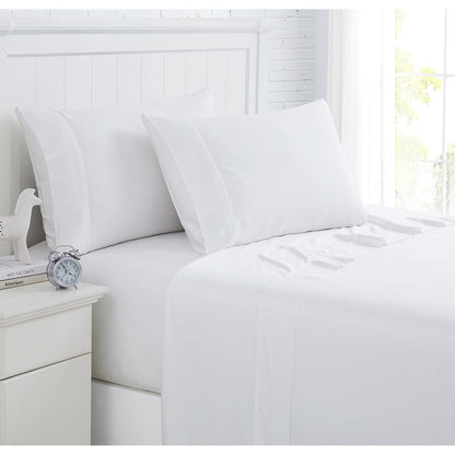 Premium Luxury 100-percent Bamboo Viscose 21-inch Extra Deep Pocket 4-piece Bed Sheet Set