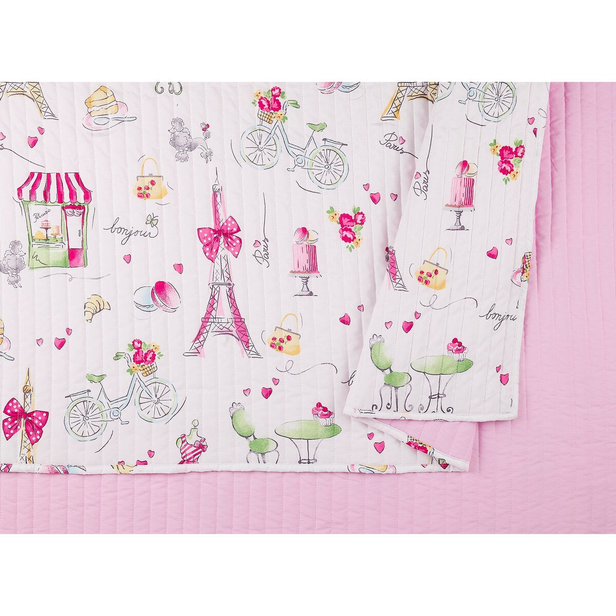 Urban Playground Pretty in Paris Quilt Set