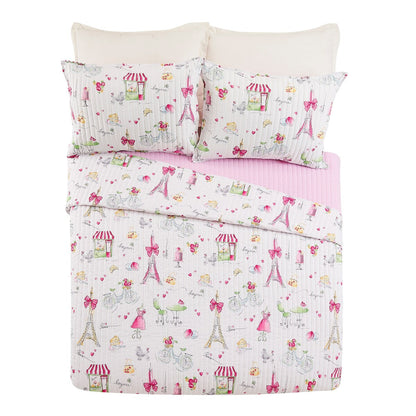 Urban Playground Pretty in Paris Quilt Set