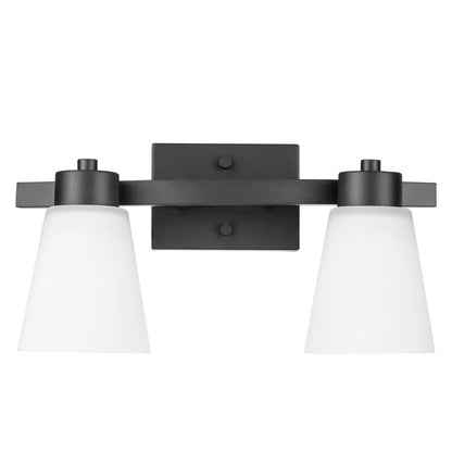 Prominence Home Fairendale, Vanity Light, Matte Black - Matte Black