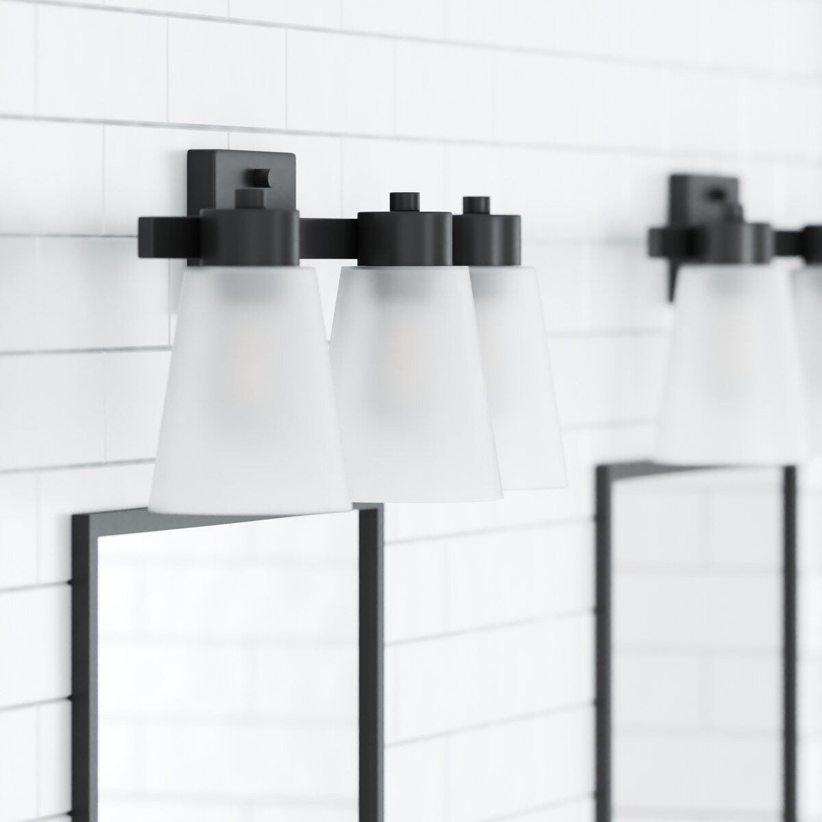 Prominence Home Fairendale, Vanity Light, Matte Black - Matte Black