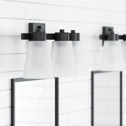 Prominence Home Fairendale, Vanity Light, Matte Black - Matte Black