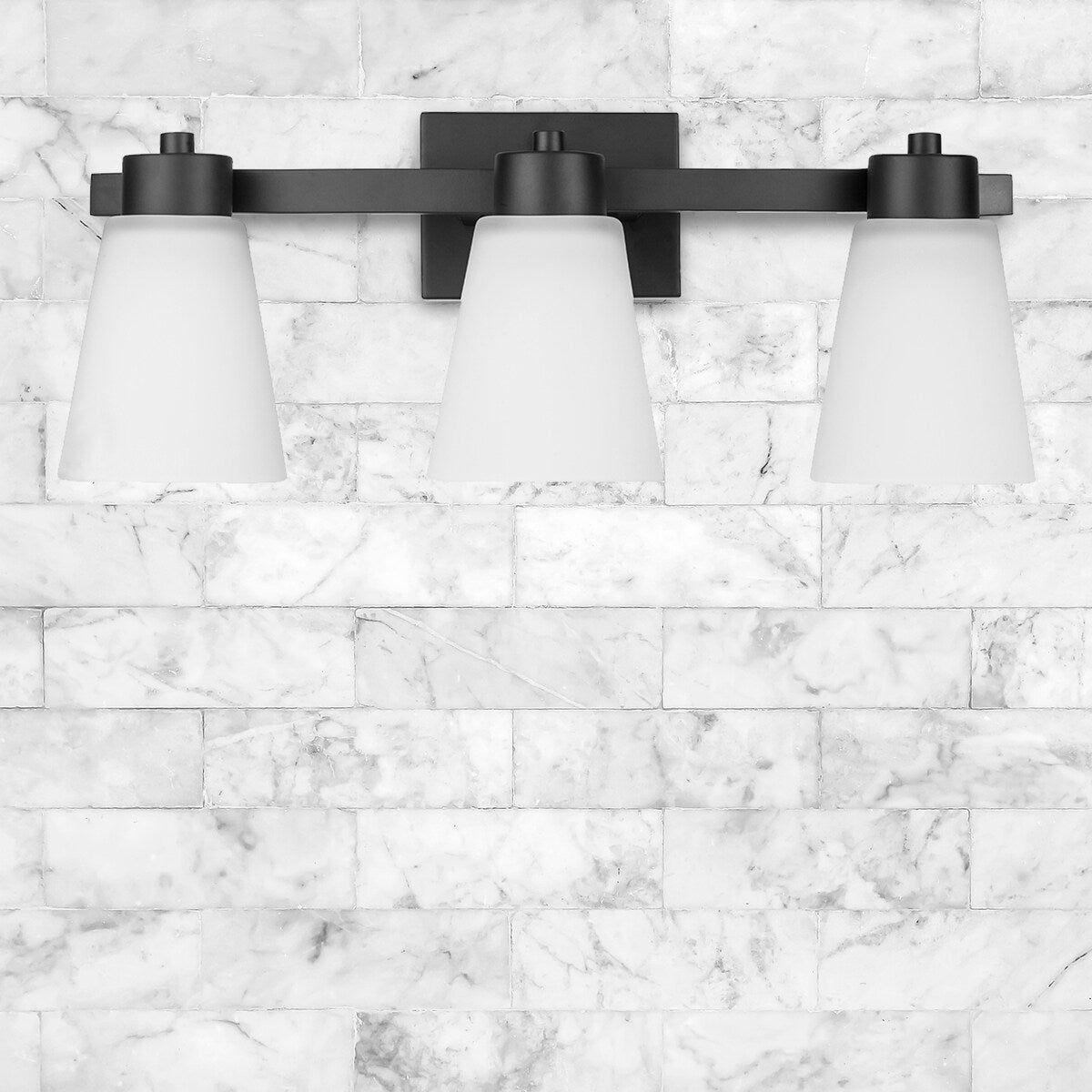 Prominence Home Fairendale, Vanity Light, Matte Black - Matte Black