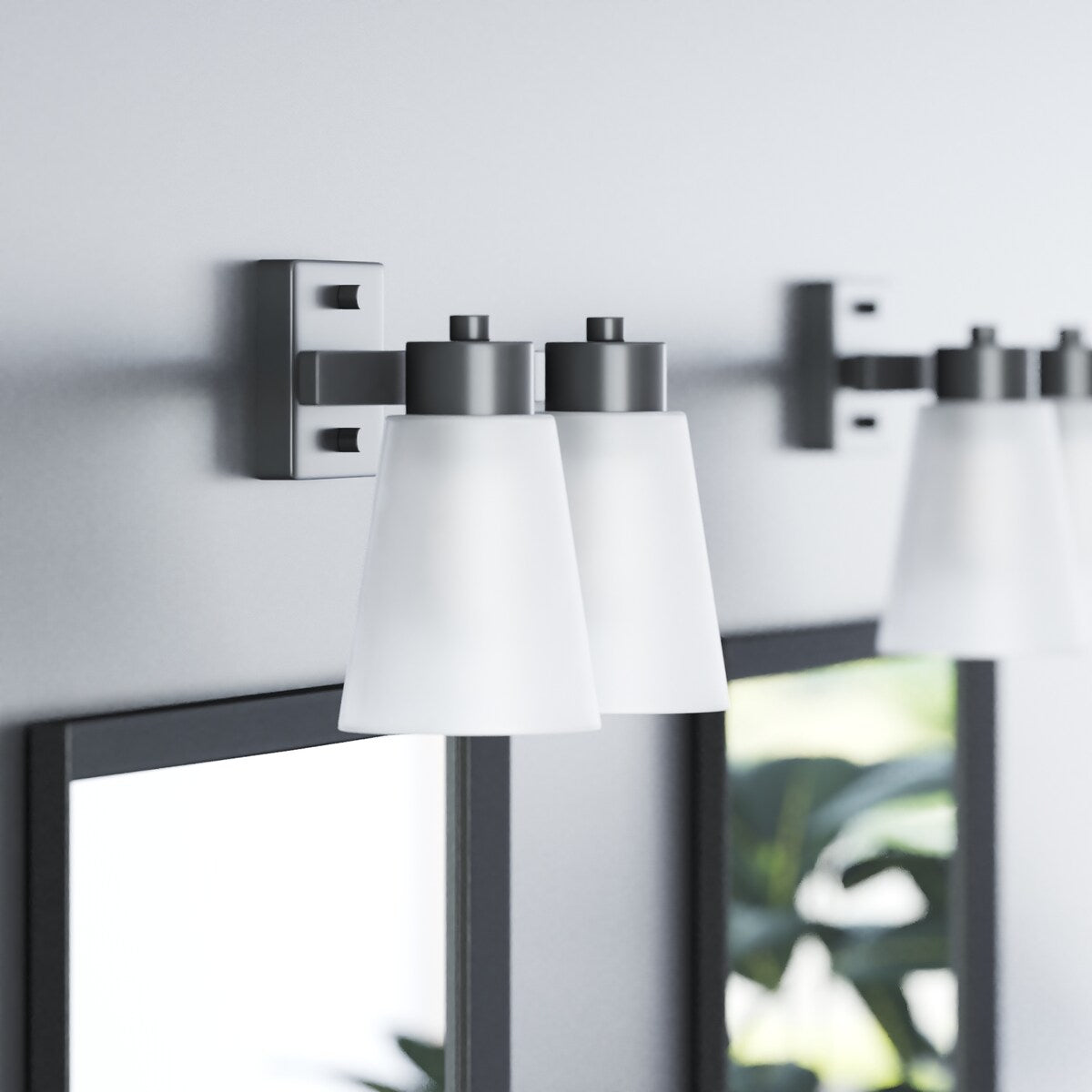 Prominence Home Fairendale, Vanity Light, Matte Black - Matte Black