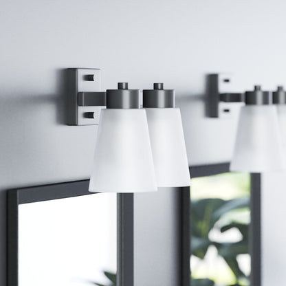 Prominence Home Fairendale, Vanity Light, Matte Black - Matte Black