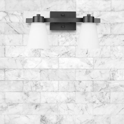 Prominence Home Fairendale, Vanity Light, Matte Black - Matte Black