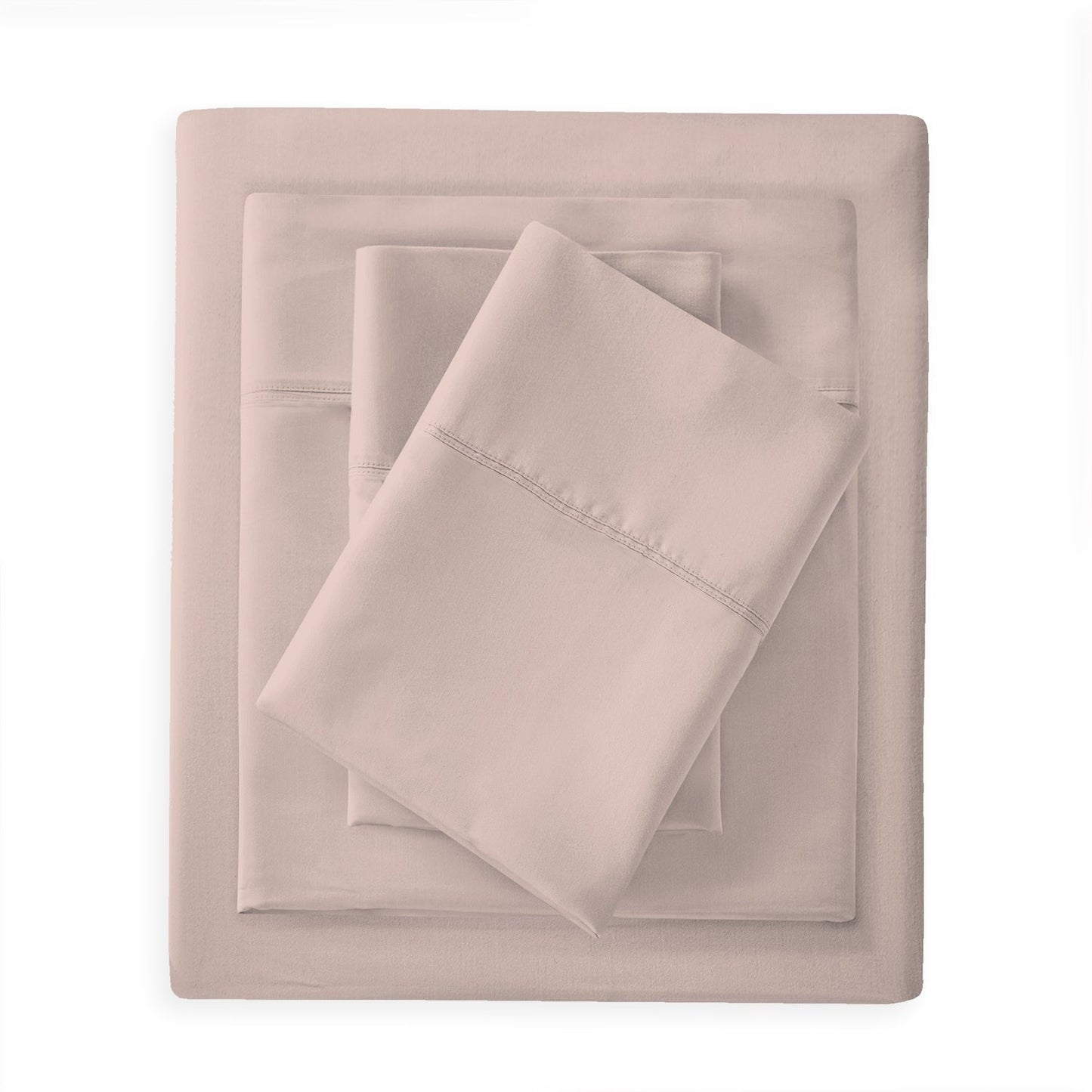 Purity Home 300TC Organic 100% Cotton Cool Crisp Percale Sheet Set
