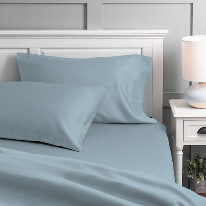 Purity Home 300TC Organic 100% Cotton Cool Crisp Percale Sheet Set