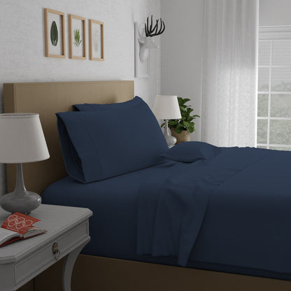 Purity Home 400TC 100% Cotton Long Staple Ultra-soft Percale Sheet Set