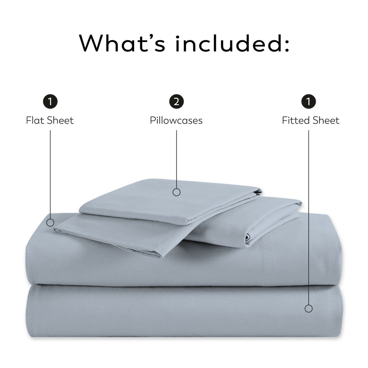 Purity Home 400TC 100% Cotton Long Staple Ultra-soft Percale Sheet Set