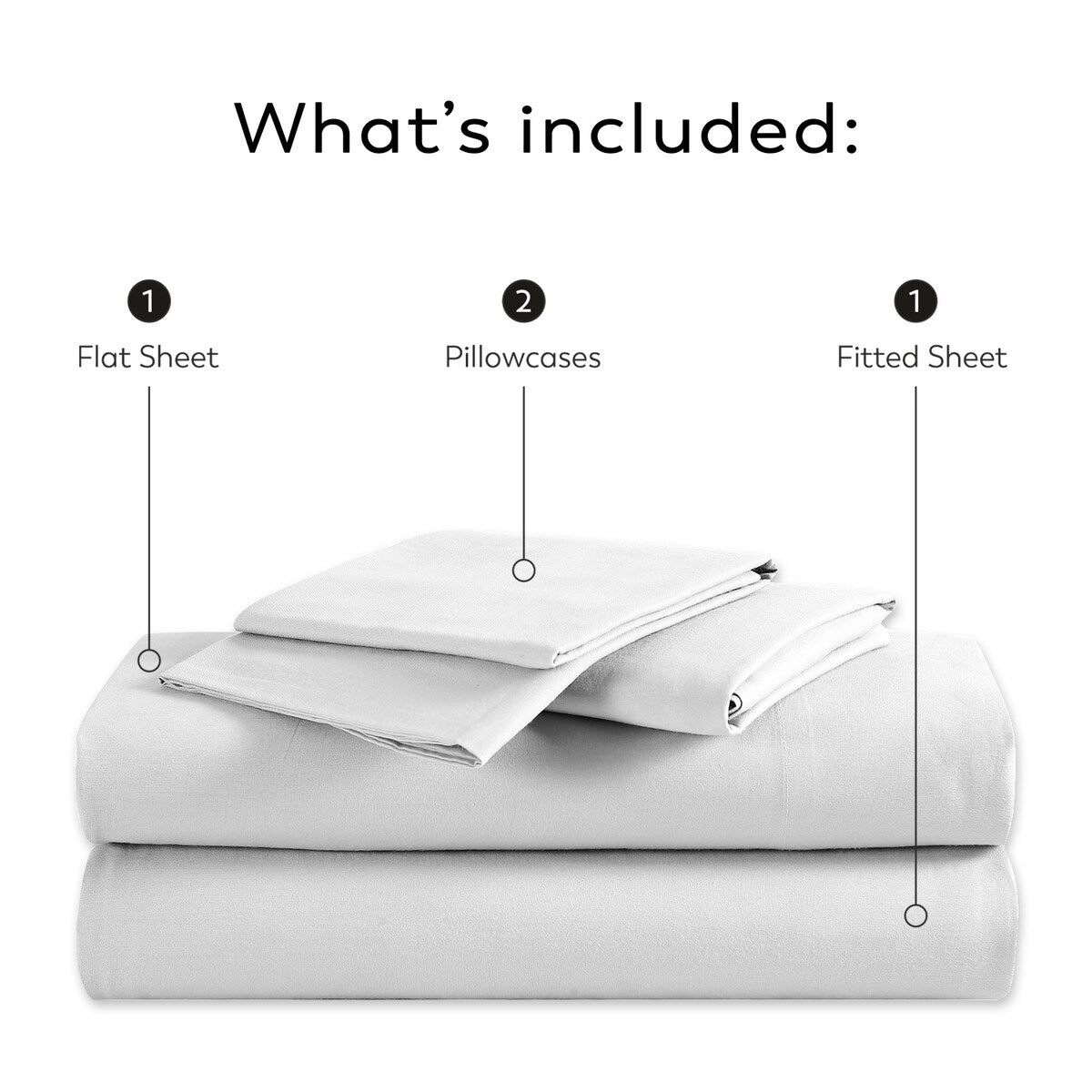 Purity Home 400TC 100% Cotton Long Staple Ultra-soft Percale Sheet Set