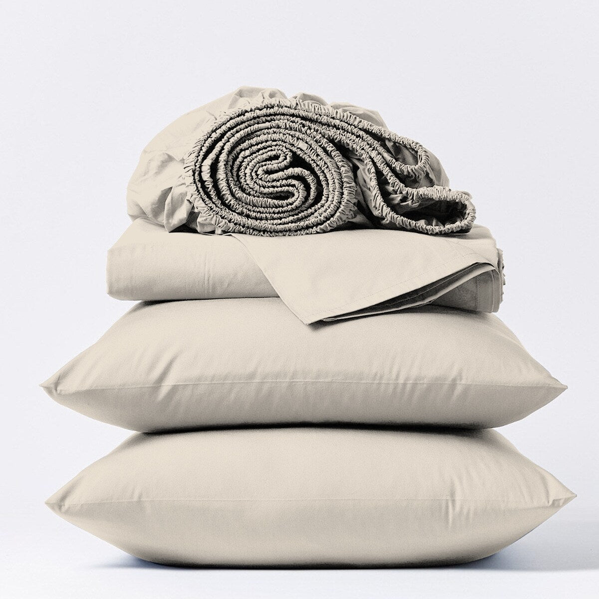 Purity Home 400TC 100% Cotton Long Staple Ultra-soft Percale Sheet Set