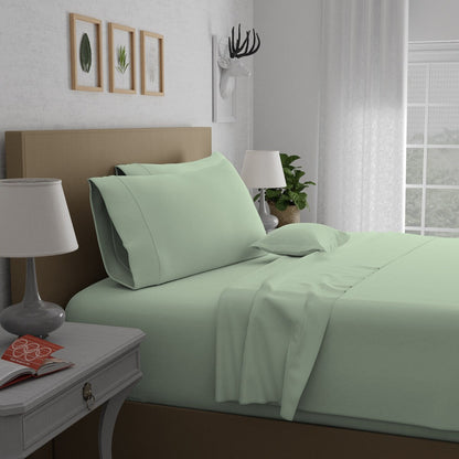 Purity Home 400TC 100% Cotton Long Staple Ultra-soft Percale Sheet Set