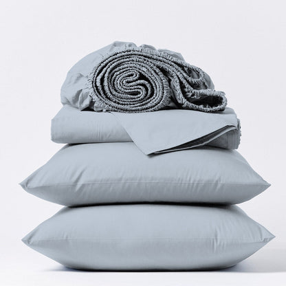 Purity Home 400TC 100% Cotton Long Staple Ultra-soft Percale Sheet Set