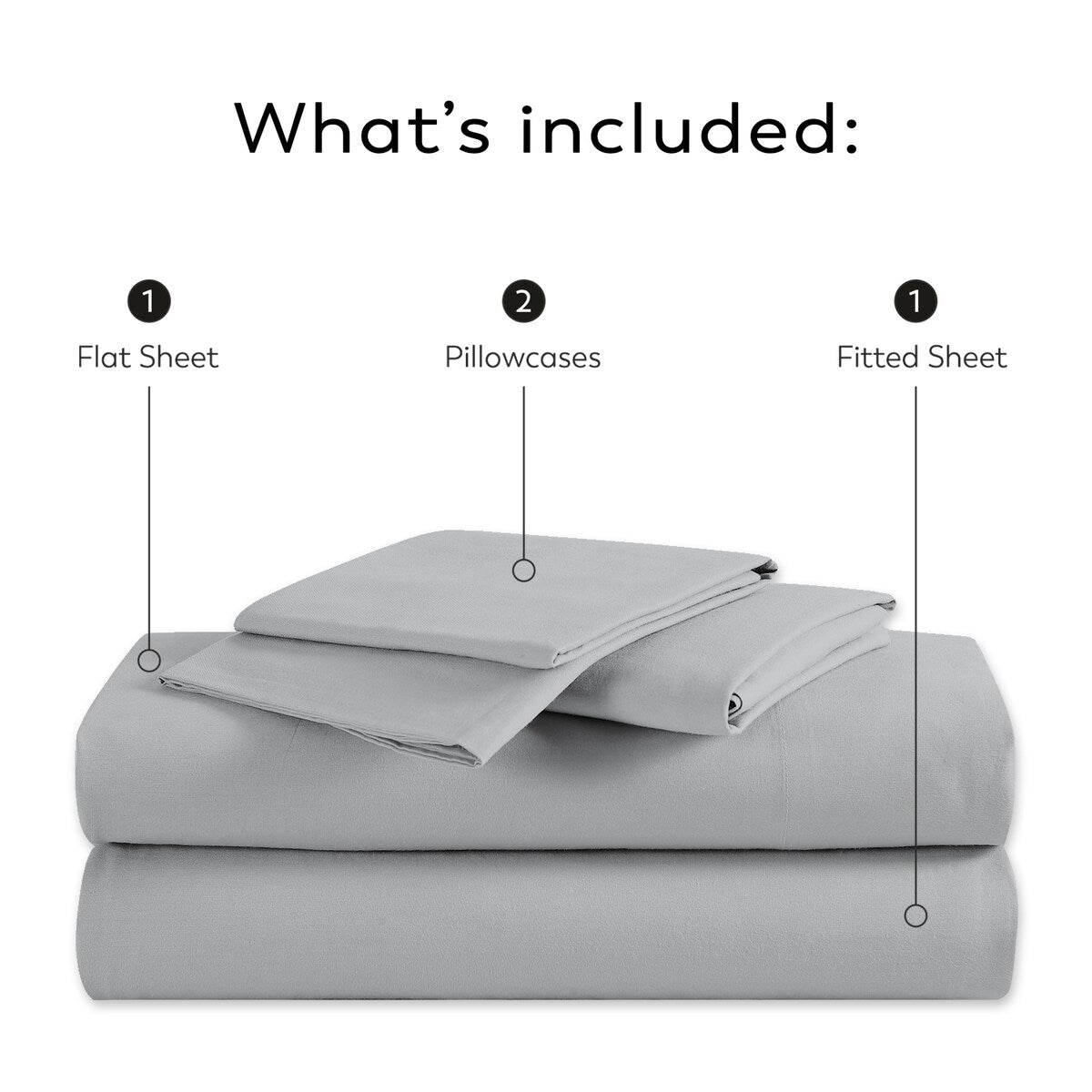 Purity Home 400TC 100% Cotton Super Soft Silky Sateen Sheet Set