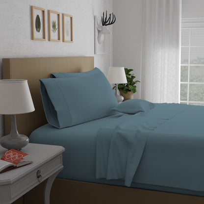 Purity Home 400TC 100% Cotton Super Soft Silky Sateen Sheet Set