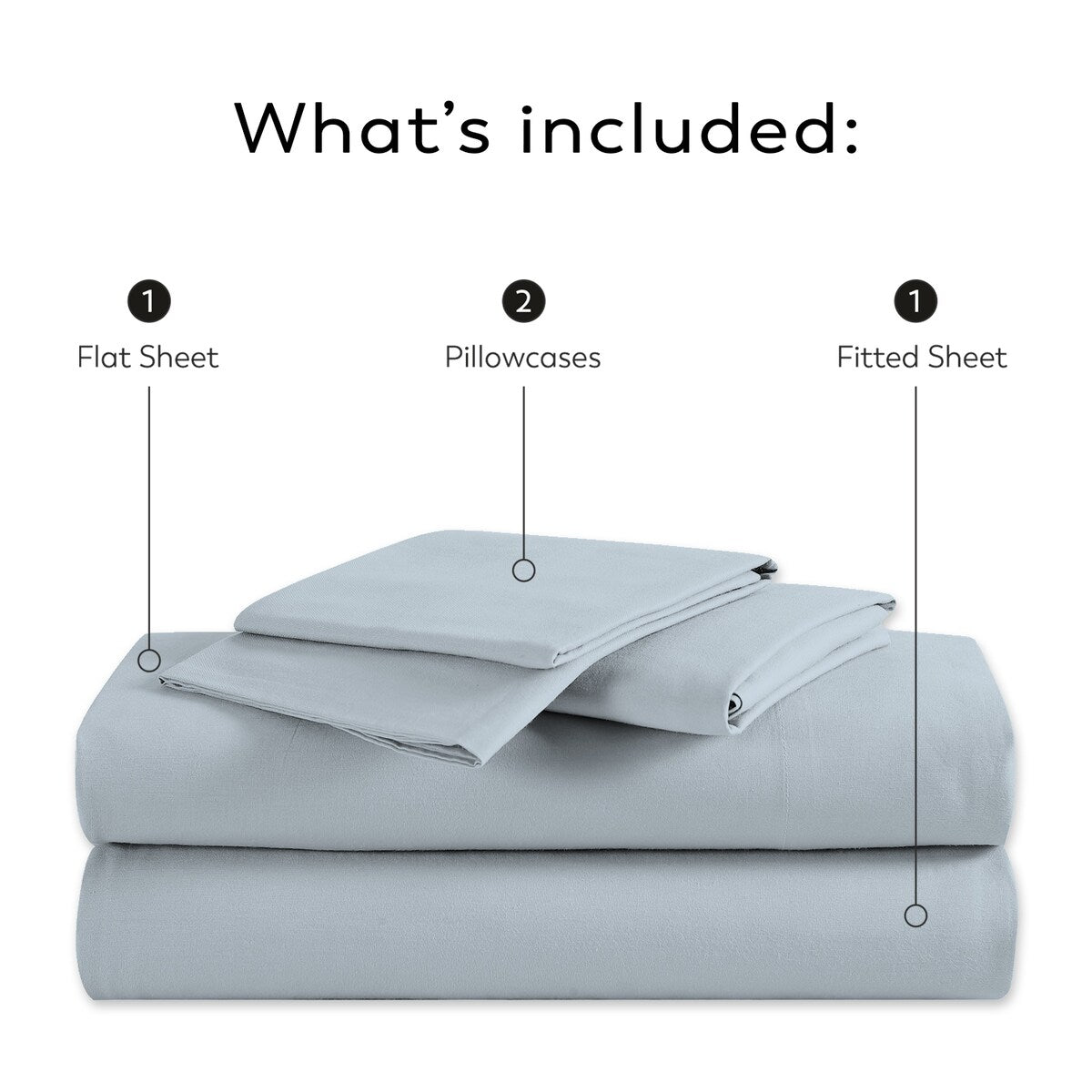 Purity Home 400TC 100% Cotton Super Soft Silky Sateen Sheet Set