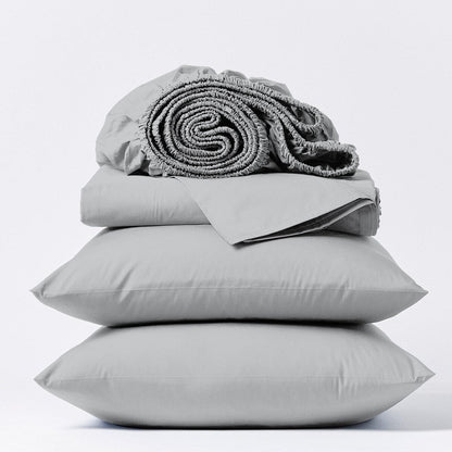 Purity Home 400TC 100% Cotton Super Soft Silky Sateen Sheet Set