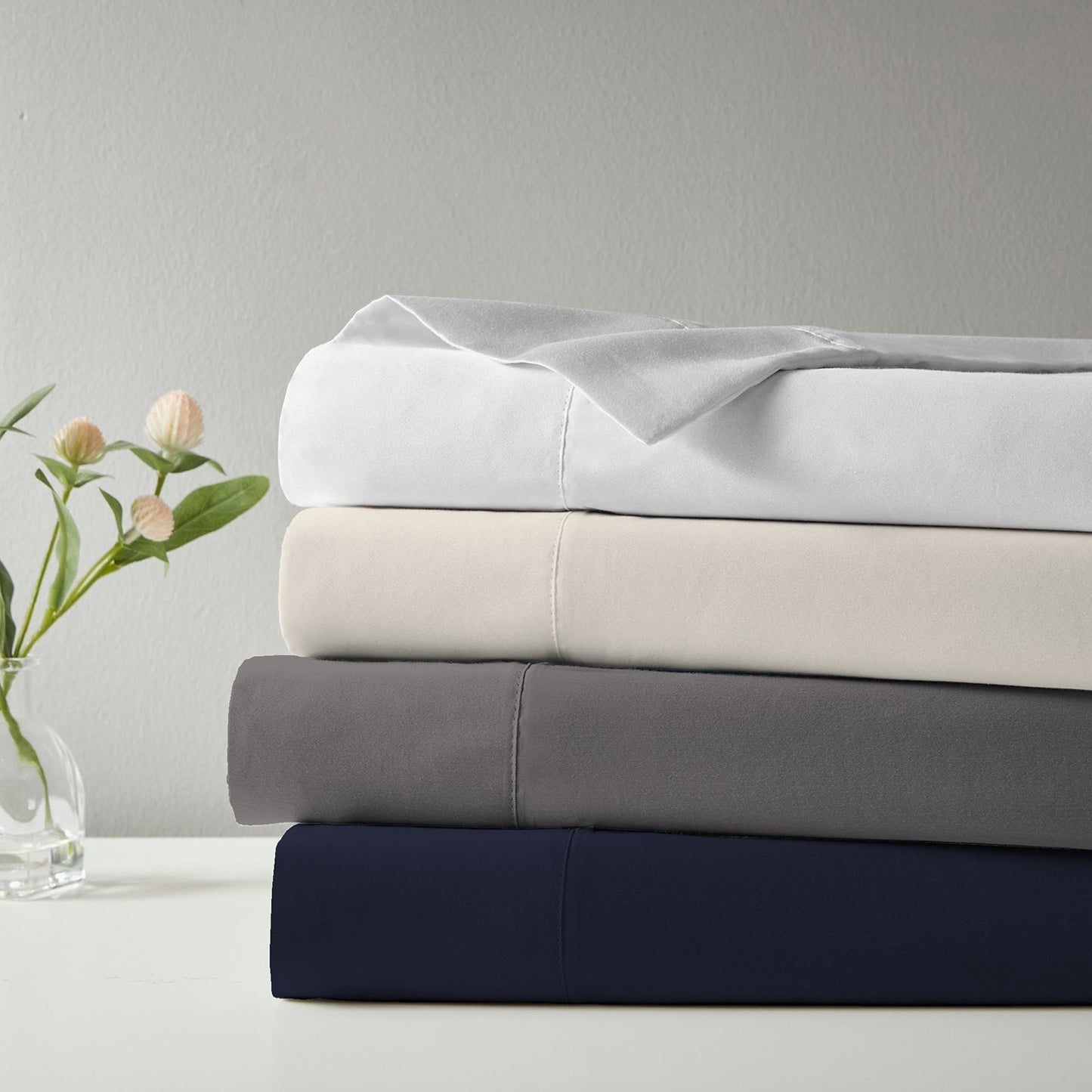 Purity Home Cotton Breathable And Lightweight Deep Pocket Sheet Set