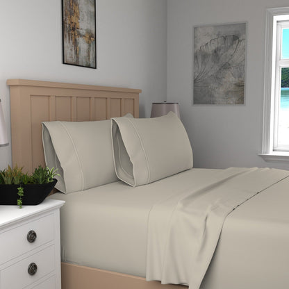 Purity Home Cotton Breathable And Lightweight Deep Pocket Sheet Set