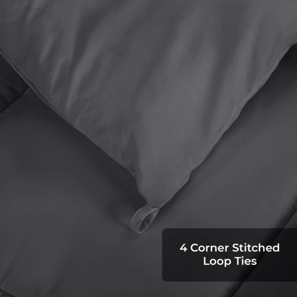ROYALE King Comforter - All Season Down Alternative Bedding Comforter - Lightweight Quilted Comforter (King, Navy)
