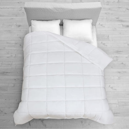 ROYALE King Comforter - All Season Down Alternative Bedding Comforter - Lightweight Quilted Comforter (King, Navy)