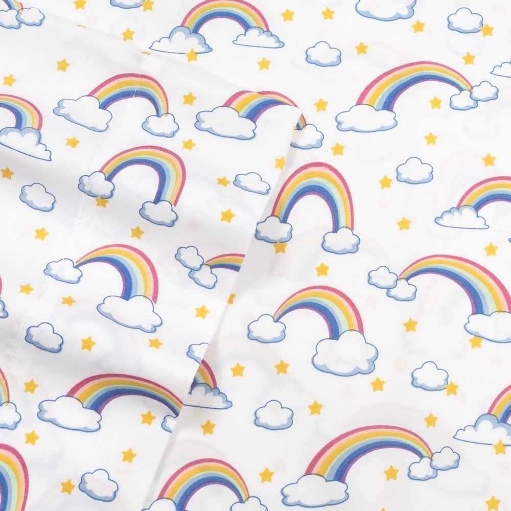 Rainbows Sheet Set by Sweet Home Collection - Multi