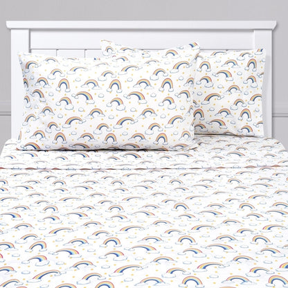 Rainbows Sheet Set by Sweet Home Collection - Multi
