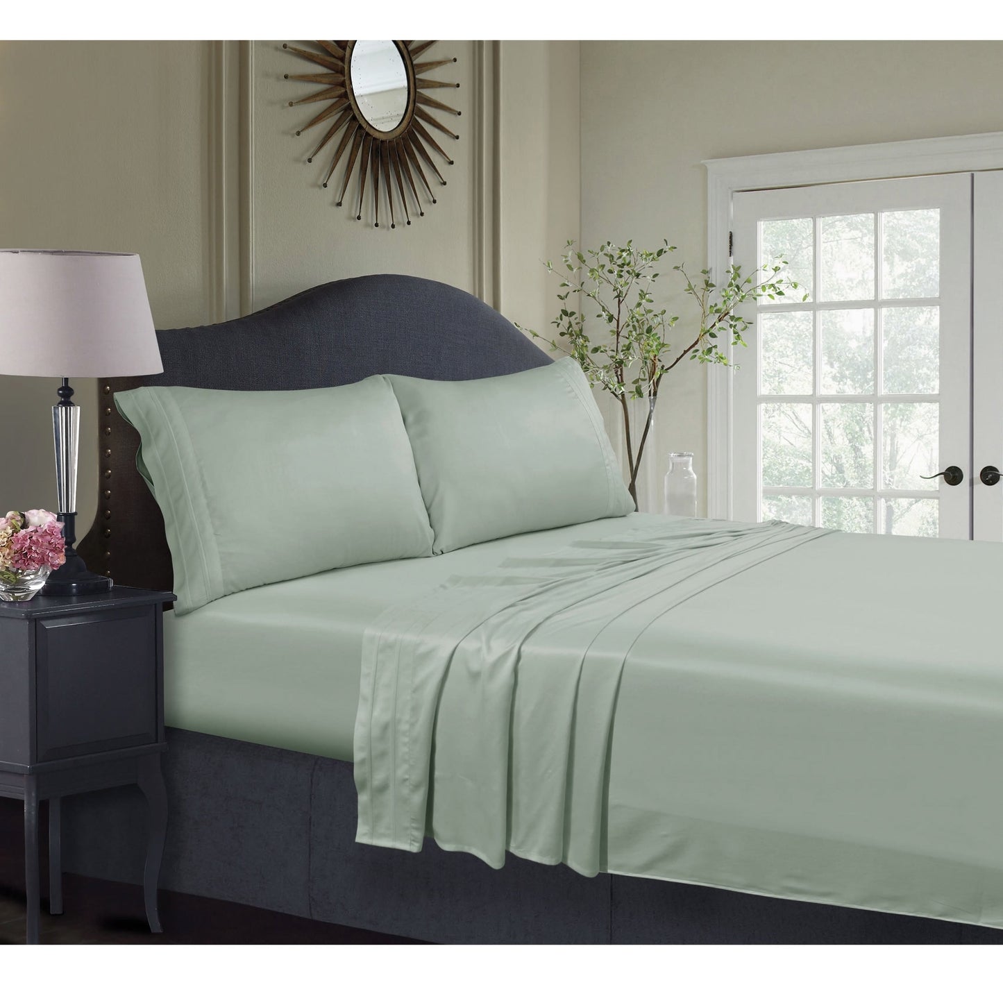 Rayon from Bamboo 300 Thread Count Extra Deep Pocket Bed Sheet Set