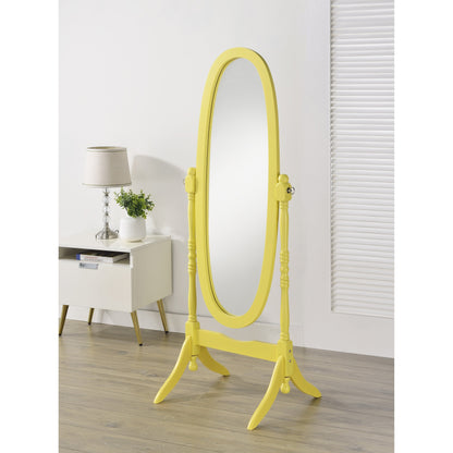 Roundhill Furniture Copper Grove Monks Hood Traditional Wooden Floor Cheval Mirror