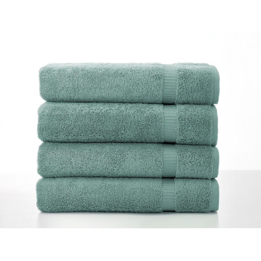 Royal Turkish Cotton Luxury Bath Towel Set & 100% Soft Turkish Cotton & Set of 4 Hotel Quality Towels