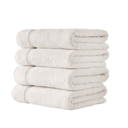 Royal Turkish Cotton Luxury Bath Towel Set & 100% Soft Turkish Cotton & Set of 4 Hotel Quality Towels