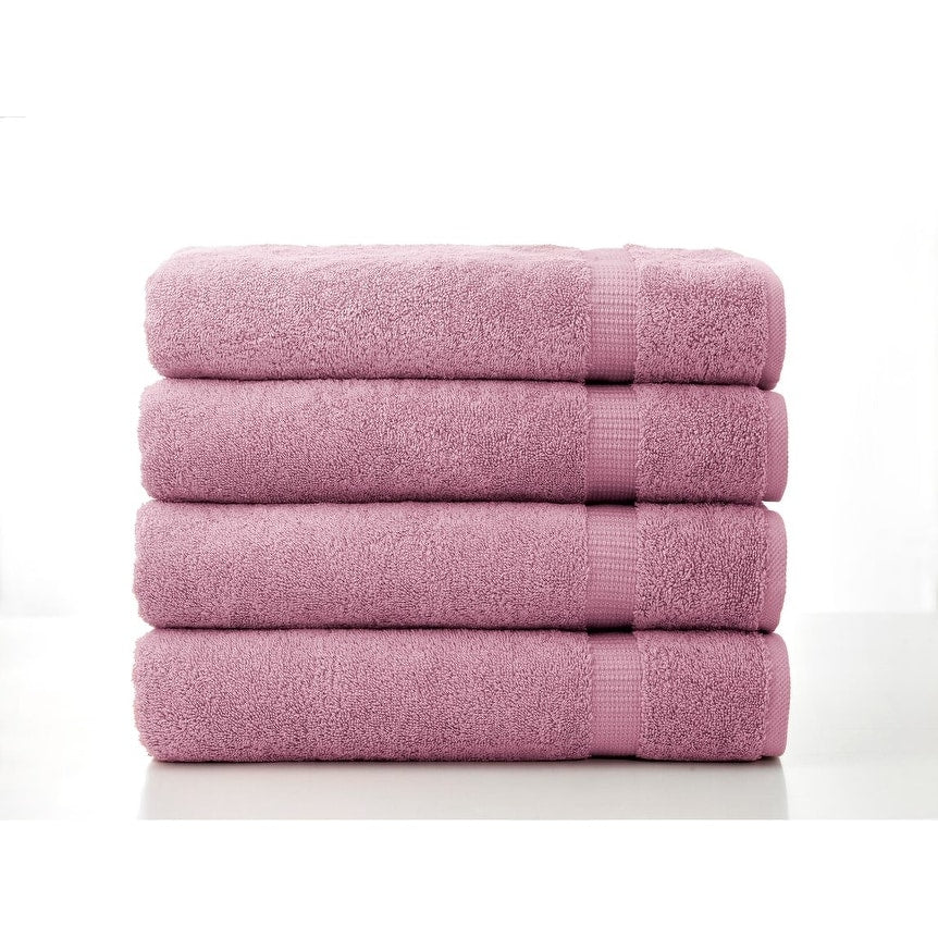 Royal Turkish Cotton Luxury Bath Towel Set & 100% Soft Turkish Cotton & Set of 4 Hotel Quality Towels