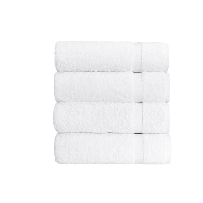 Royal Turkish Cotton Luxury Bath Towel Set & 100% Soft Turkish Cotton & Set of 4 Hotel Quality Towels