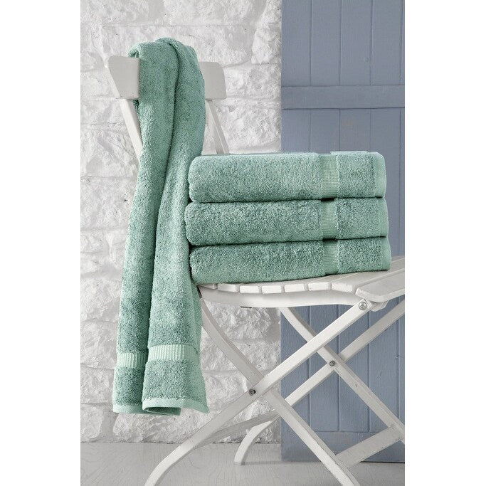 Royal Turkish Cotton Luxury Bath Towel Set & 100% Soft Turkish Cotton & Set of 4 Hotel Quality Towels