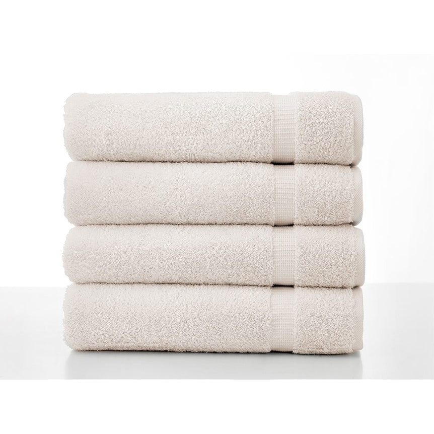Royal Turkish Cotton Luxury Bath Towel Set & 100% Soft Turkish Cotton & Set of 4 Hotel Quality Towels