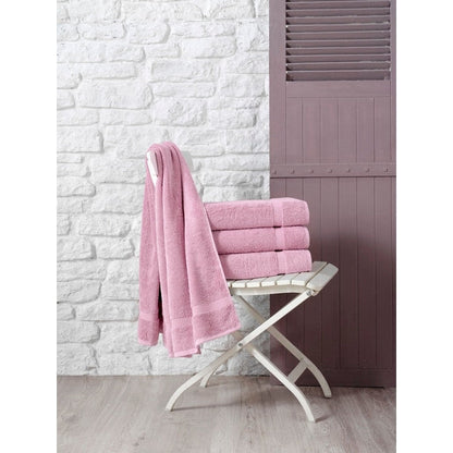 Royal Turkish Cotton Luxury Bath Towel Set & 100% Soft Turkish Cotton & Set of 4 Hotel Quality Towels