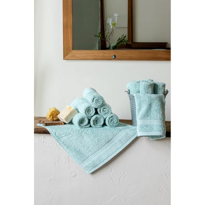 Royal Turkish Cotton Washcloth – Soft, Durable - Ultra-Absorbent Towels - Set of 12