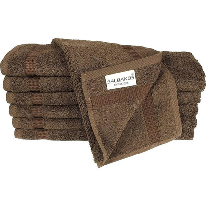 Royal Turkish Cotton Washcloth – Soft, Durable - Ultra-Absorbent Towels - Set of 12