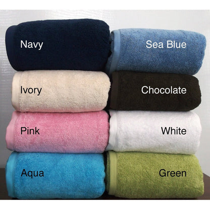 Classic Turkish Towels - Cambridge 100% Turkish Cotton Jumbo SPA Bath Sheet, Quick Dry