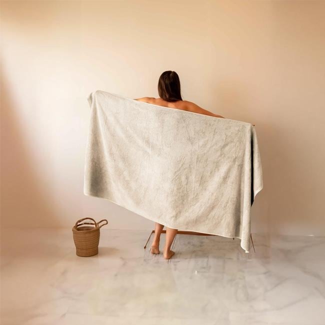 Classic Turkish Towels - Cambridge 100% Turkish Cotton Jumbo SPA Bath Sheet, Quick Dry