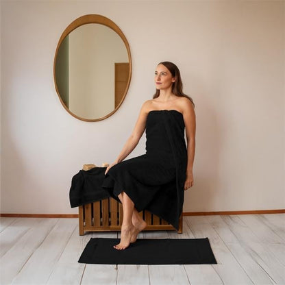 Classic Turkish Towels - Cambridge 100% Turkish Cotton Jumbo SPA Bath Sheet, Quick Dry