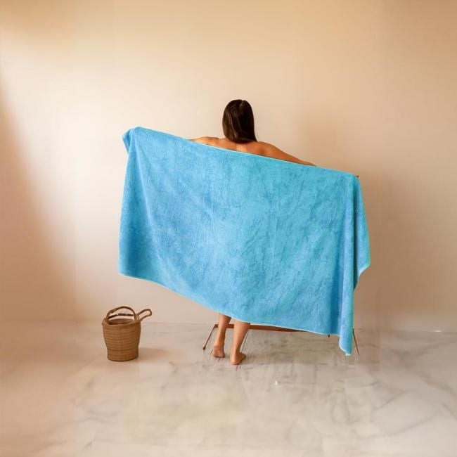 Classic Turkish Towels - Cambridge 100% Turkish Cotton Jumbo SPA Bath Sheet, Quick Dry