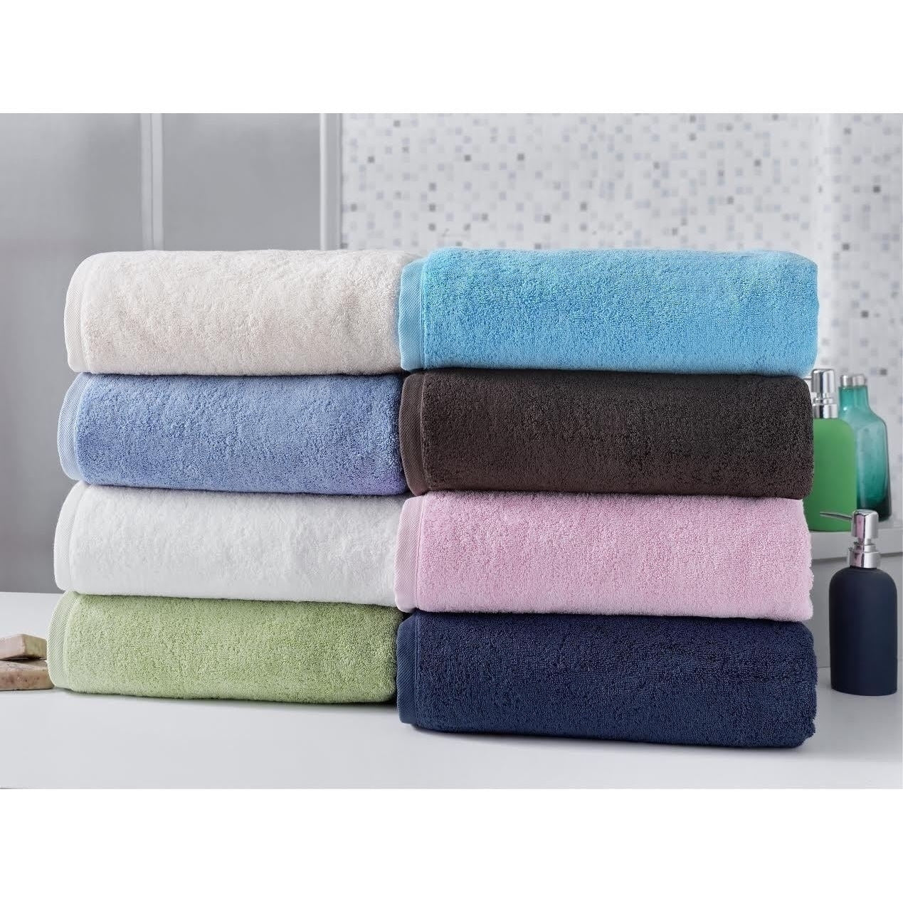 Classic Turkish Towels - Cambridge 100% Turkish Cotton Jumbo SPA Bath Sheet, Quick Dry